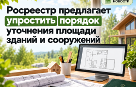 Росреестр разработал законопроект, который позволит упростить порядок изменения в ЕГРН площади объектов.